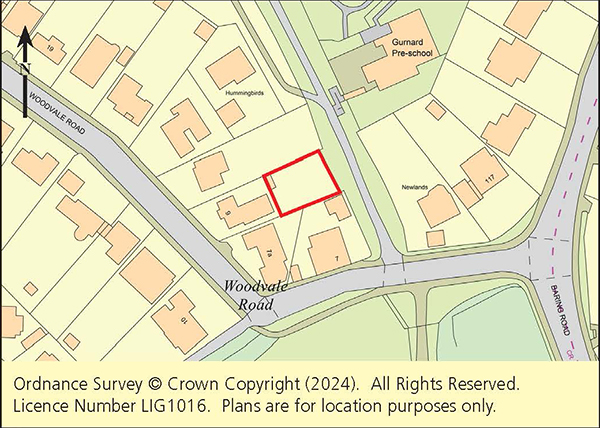 Lot: 100 - FREEHOLD LAND WITH POTENTIAL - Plan showing location